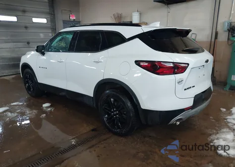 2020 Chevrolet Blazer Awd 2Lt из США, поврежденный, VIN 3GNKBHR42LS722906